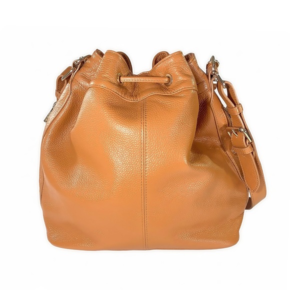 🎉HP🎉 ORA DELPHINE Tan Leather Hobo Bag👜 - Picture 4 of 8